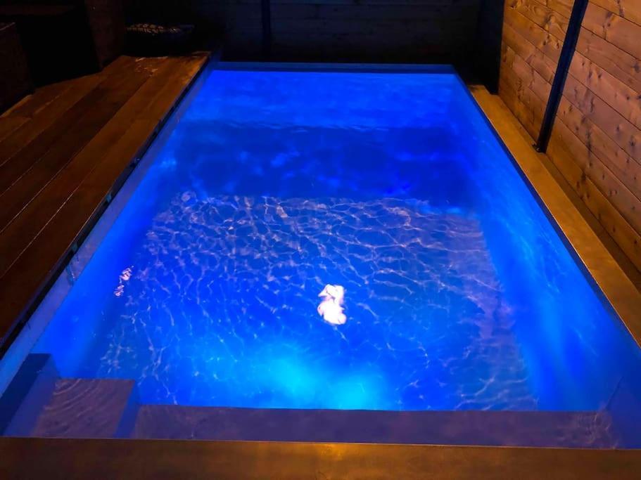 Loft Privatise Avec Spa Xxl Et Piscine Chauffee Bruz Eksteriør billede